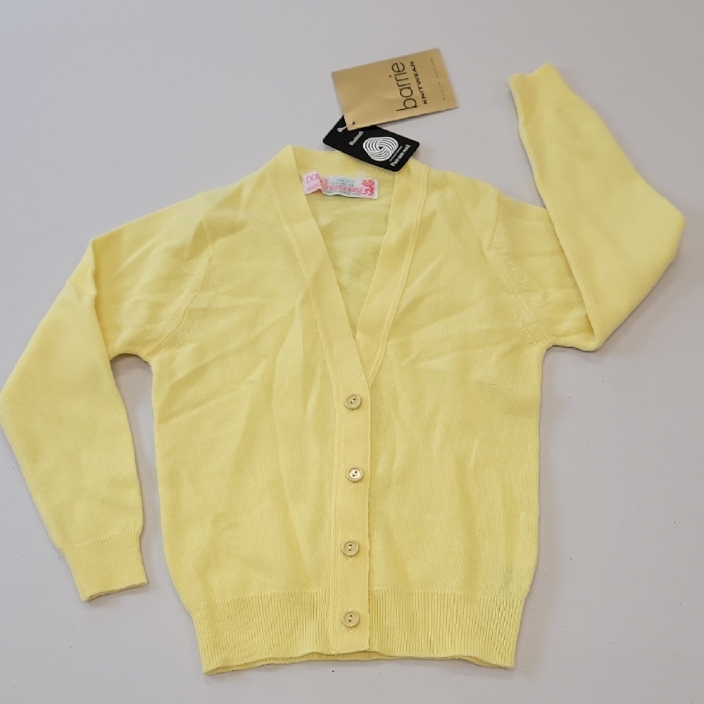 NWT Scottish Lambswool Kids Cardigan Sweater